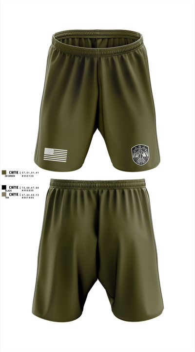 Bradenton PD Swat 16994731 Athletic Shorts With Pockets - 3