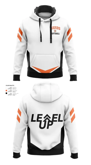 Hoodie, DeKalb Barbs, Softball, Teamtime, Team time, sublimation, custom sports apparel, team uniforms, spirit wear, spiritwear, sports uniforms, custom shirts, team store, custom team store, fundraiser sports, apparel fundraiser