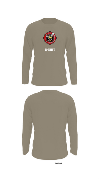 Long Sleeve Performance Shirt, B-Shift, Fire Department, Teamtime, Team time, sublimation, custom sports apparel, team uniforms, spirit wear, spiritwear, sports uniforms, custom shirts, team store, custom team store, fundraiser sports, apparel fundraiser