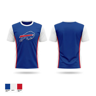 Short Sleeve Performance Shirt, Buffalo Bills Wheelchair Football, Ice Hockey, Teamtime, Team time, sublimation, custom sports apparel, team uniforms, spirit wear, spiritwear, sports uniforms, custom shirts, team store, custom team store, fundraiser sports, apparel fundraiser