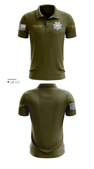 VFMA Use of Force Short Sleeve Performance Polo - 501