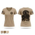 HHC 136th ESB Women's Short Sleeve V-neck Shirt - 1