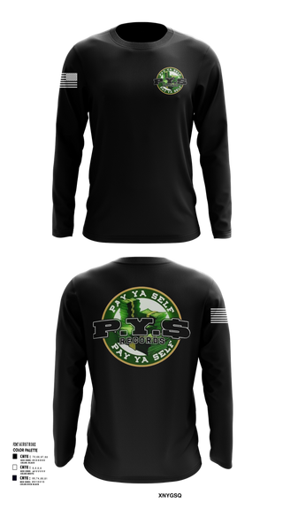 Long Sleeve Performance Shirt, PAY YA SELF, , Teamtime, Team time, sublimation, custom sports apparel, team uniforms, spirit wear, spiritwear, sports uniforms, custom shirts, team store, custom team store, fundraiser sports, apparel fundraiser