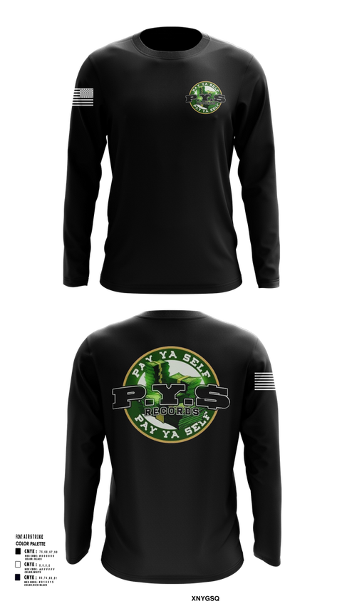 Long Sleeve Performance Shirt, PAY YA SELF, , Teamtime, Team time, sublimation, custom sports apparel, team uniforms, spirit wear, spiritwear, sports uniforms, custom shirts, team store, custom team store, fundraiser sports, apparel fundraiser