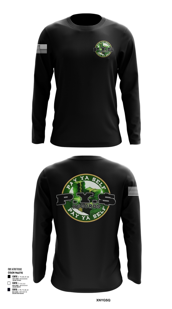 Long Sleeve Performance Shirt, PAY YA SELF, , Teamtime, Team time, sublimation, custom sports apparel, team uniforms, spirit wear, spiritwear, sports uniforms, custom shirts, team store, custom team store, fundraiser sports, apparel fundraiser