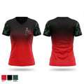 Sleepy Hollow High School Softball 63999687 Women's Short Sleeve V-neck Shirt - 1