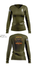 12 LCT 56677992 Women's Long Sleeve V-neck Shirt - 22