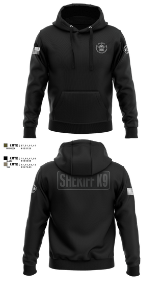Hoodie, Montgomery County Sheriff’s Office K9 Unit, Police, Teamtime, Team time, sublimation, custom sports apparel, team uniforms, spirit wear, spiritwear, sports uniforms, custom shirts, team store, custom team store, fundraiser sports, apparel fundraiser