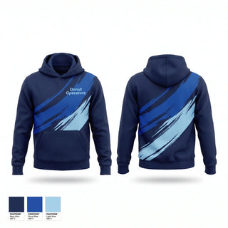 Hoodie, Donut Operators, Baseball, Teamtime, Team time, sublimation, custom sports apparel, team uniforms, spirit wear, spiritwear, sports uniforms, custom shirts, team store, custom team store, fundraiser sports, apparel fundraiser