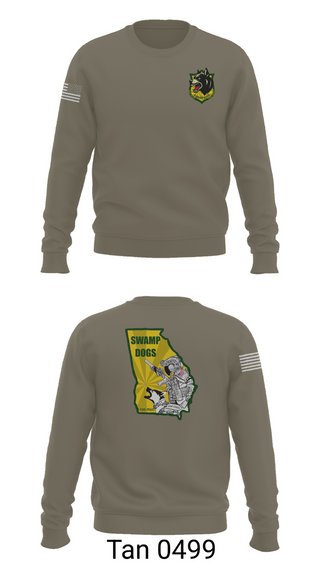 Crew Neck Sweatshirt, 93D MP DET (MWD), , Teamtime, Team time, sublimation, custom sports apparel, team uniforms, spirit wear, spiritwear, sports uniforms, custom shirts, team store, custom team store, fundraiser sports, apparel fundraiser