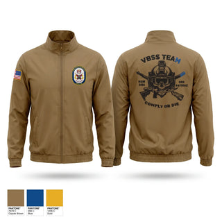 Windbreaker, USS Fitzgerald, Navy, Teamtime, Team time, sublimation, custom sports apparel, team uniforms, spirit wear, spiritwear, sports uniforms, custom shirts, team store, custom team store, fundraiser sports, apparel fundraiser