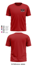 Carolina Track Hawks Short Sleeve Performance Shirt - 20