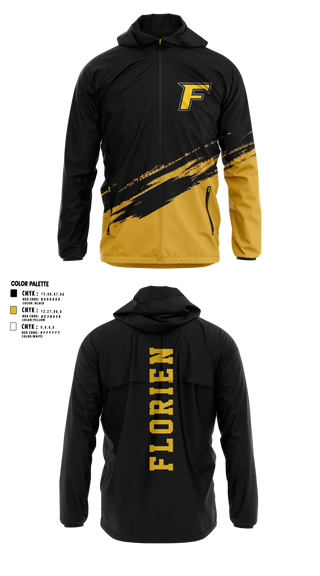 Windbreaker, Florien Blackcats, Softball, Teamtime, Team time, sublimation, custom sports apparel, team uniforms, spirit wear, spiritwear, sports uniforms, custom shirts, team store, custom team store, fundraiser sports, apparel fundraiser