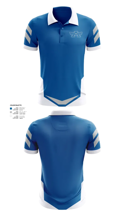 Ascend Leadership Academy Aviators 53246448 Short Sleeve Performance Polo - 21