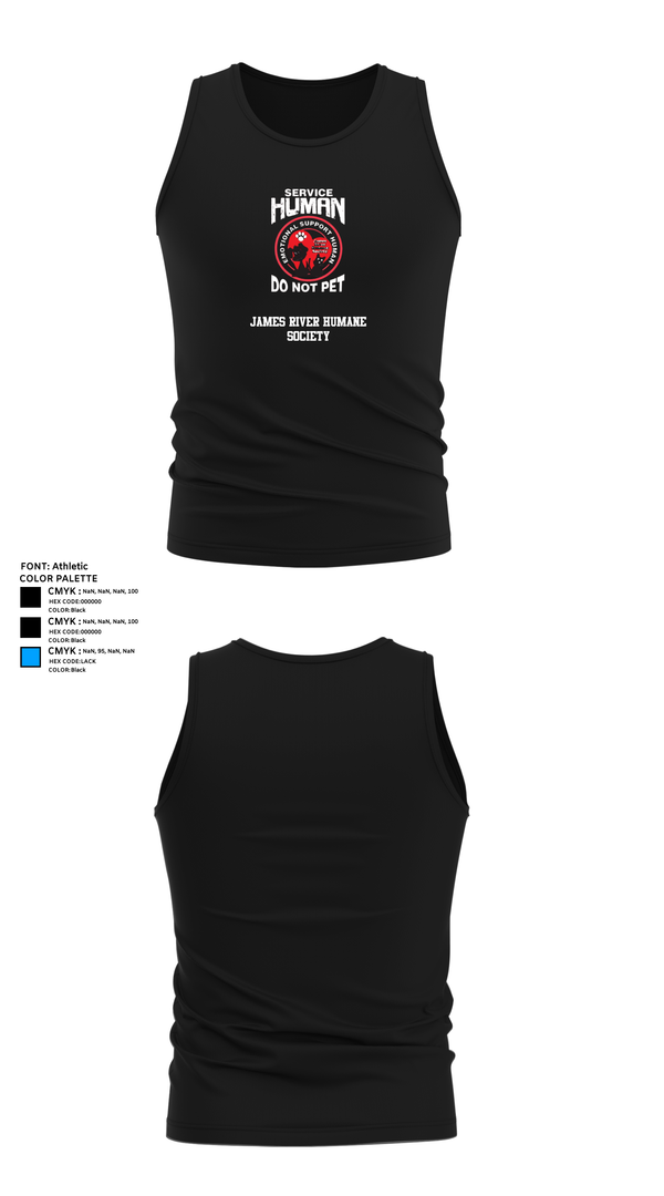 Tank Top, James River Humane Society, , Teamtime, Team time, sublimation, custom sports apparel, team uniforms, spirit wear, spiritwear, sports uniforms, custom shirts, team store, custom team store, fundraiser sports, apparel fundraiser