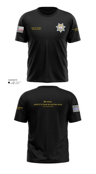 Short Sleeve Performance Shirt, Stafford County Fire Marshal's Office, Police, Teamtime, Team time, sublimation, custom sports apparel, team uniforms, spirit wear, spiritwear, sports uniforms, custom shirts, team store, custom team store, fundraiser sports, apparel fundraiser