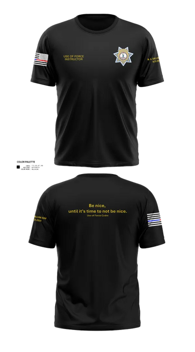 VFMA Use of Force Short Sleeve Performance Shirt - 500