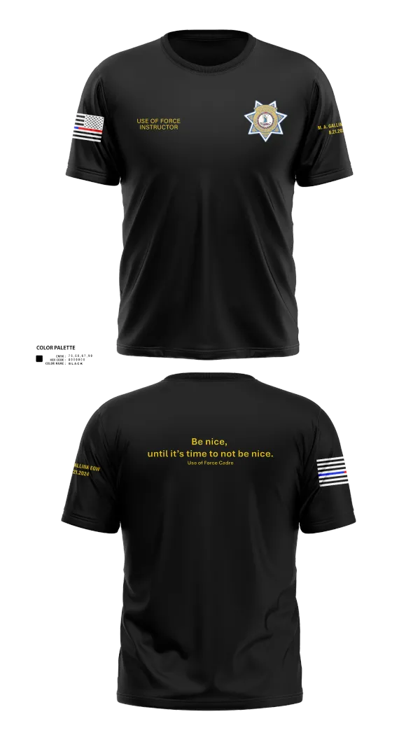 Short Sleeve Performance Shirt, Stafford County Fire Marshal's Office, Police, Teamtime, Team time, sublimation, custom sports apparel, team uniforms, spirit wear, spiritwear, sports uniforms, custom shirts, team store, custom team store, fundraiser sports, apparel fundraiser