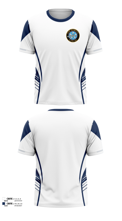 USS NIMITZ Short Sleeve Performance Shirt - 2