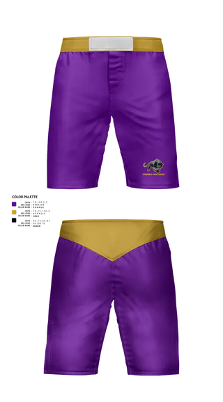Fight Shorts, Camden Panthers, Wrestling, Teamtime, Team time, sublimation, custom sports apparel, team uniforms, spirit wear, spiritwear, sports uniforms, custom shirts, team store, custom team store, fundraiser sports, apparel fundraiser