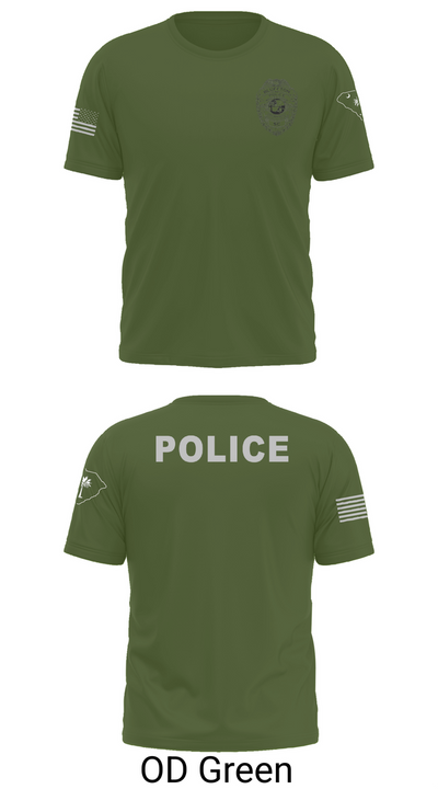 Bluffton PD 22287446 Short Sleeve Performance Shirt - 53