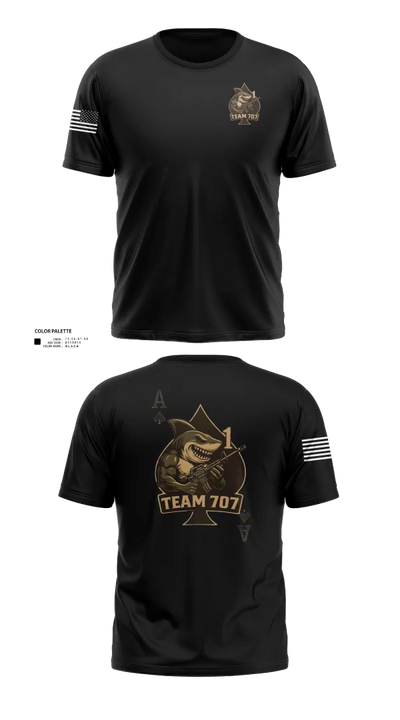 MESG1 TEAM 707 61403527 Old School Cotton Feel Shirt - 21