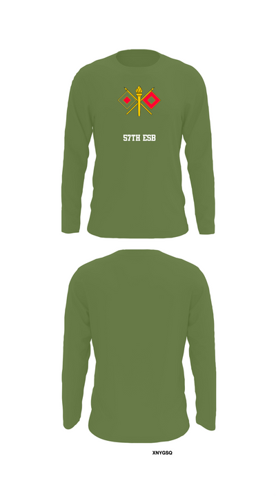57th ESB 30195077 Long Sleeve Performance Shirt 52