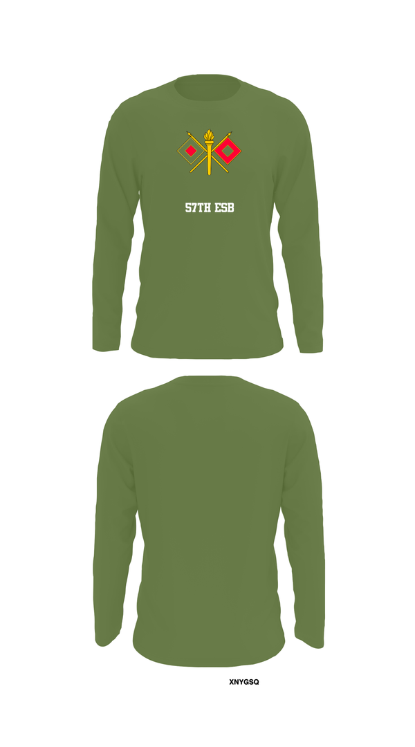 Long Sleeve Performance Shirt, 57th ESB, , Teamtime, Team time, sublimation, custom sports apparel, team uniforms, spirit wear, spiritwear, sports uniforms, custom shirts, team store, custom team store, fundraiser sports, apparel fundraiser