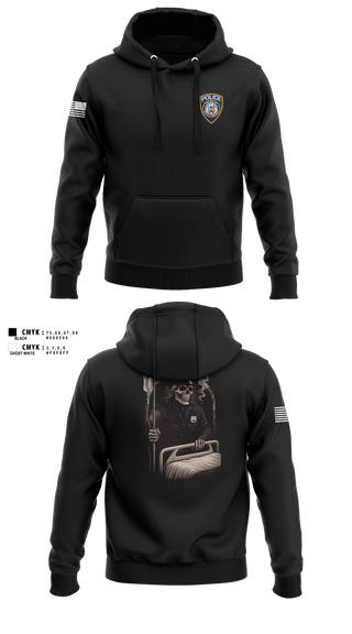 Hoodie, , Police, Teamtime, Team time, sublimation, custom sports apparel, team uniforms, spirit wear, spiritwear, sports uniforms, custom shirts, team store, custom team store, fundraiser sports, apparel fundraiser