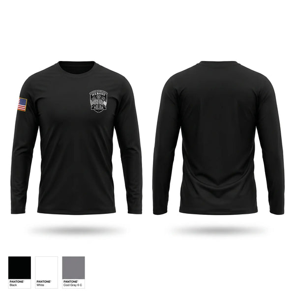 Long Sleeve Performance Shirt, Mebane Police Department, Police, Teamtime, Team time, sublimation, custom sports apparel, team uniforms, spirit wear, spiritwear, sports uniforms, custom shirts, team store, custom team store, fundraiser sports, apparel fundraiser