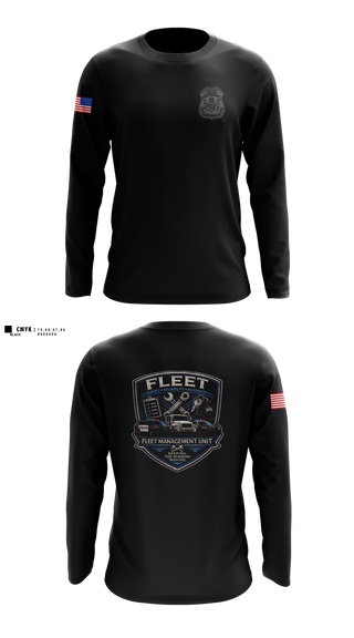 Long Sleeve Performance Shirt, Fleet, Police, Teamtime, Team time, sublimation, custom sports apparel, team uniforms, spirit wear, spiritwear, sports uniforms, custom shirts, team store, custom team store, fundraiser sports, apparel fundraiser