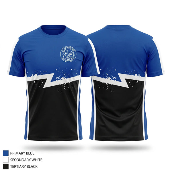 Football Jersey, Little Monsters Soccer Academy, Men's Soccer, Teamtime, Team time, sublimation, custom sports apparel, team uniforms, spirit wear, spiritwear, sports uniforms, custom shirts, team store, custom team store, fundraiser sports, apparel fundraiser