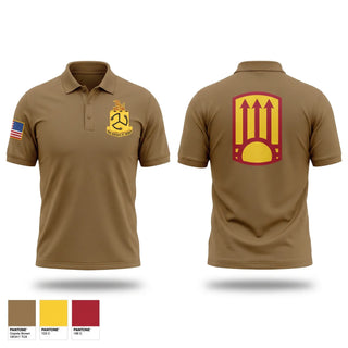 Short Sleeve Performance Polo, 111 ADA, Army, Teamtime, Team time, sublimation, custom sports apparel, team uniforms, spirit wear, spiritwear, sports uniforms, custom shirts, team store, custom team store, fundraiser sports, apparel fundraiser
