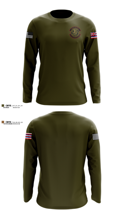 150th Electromagnetic Warfare Squadron 66679137 Long Sleeve Performance Shirt 2
