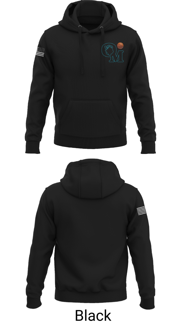 Hoodie, Organ Mountain Knights Basketball, Men's Basketball, Teamtime, Team time, sublimation, custom sports apparel, team uniforms, spirit wear, spiritwear, sports uniforms, custom shirts, team store, custom team store, fundraiser sports, apparel fundraiser