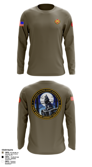 Long Sleeve Performance Shirt, FHL Garrison 2, , Teamtime, Team time, sublimation, custom sports apparel, team uniforms, spirit wear, spiritwear, sports uniforms, custom shirts, team store, custom team store, fundraiser sports, apparel fundraiser
