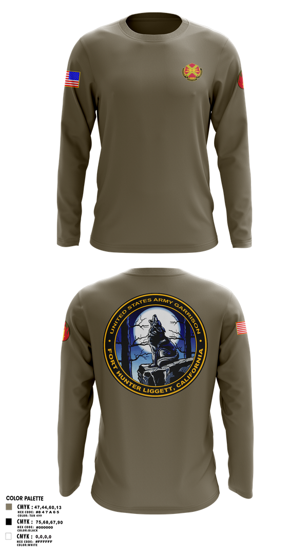 Long Sleeve Performance Shirt, FHL Garrison 2, , Teamtime, Team time, sublimation, custom sports apparel, team uniforms, spirit wear, spiritwear, sports uniforms, custom shirts, team store, custom team store, fundraiser sports, apparel fundraiser