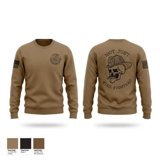 Crew Neck Sweatshirt, 476th EN DET FF, Army, Teamtime, Team time, sublimation, custom sports apparel, team uniforms, spirit wear, spiritwear, sports uniforms, custom shirts, team store, custom team store, fundraiser sports, apparel fundraiser