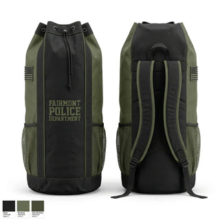 Gear Bag, Fairmont Police Department, Police, Teamtime, Team time, sublimation, custom sports apparel, team uniforms, spirit wear, spiritwear, sports uniforms, custom shirts, team store, custom team store, fundraiser sports, apparel fundraiser