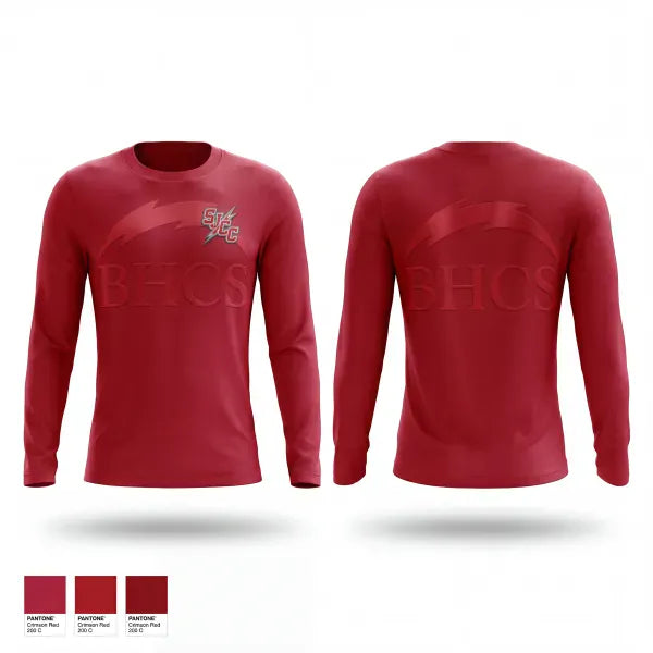 Long Sleeve Performance Shirt, Saint Joseph Central Catholic High School Tennis, Tennis, Teamtime, Team time, sublimation, custom sports apparel, team uniforms, spirit wear, spiritwear, sports uniforms, custom shirts, team store, custom team store, fundraiser sports, apparel fundraiser