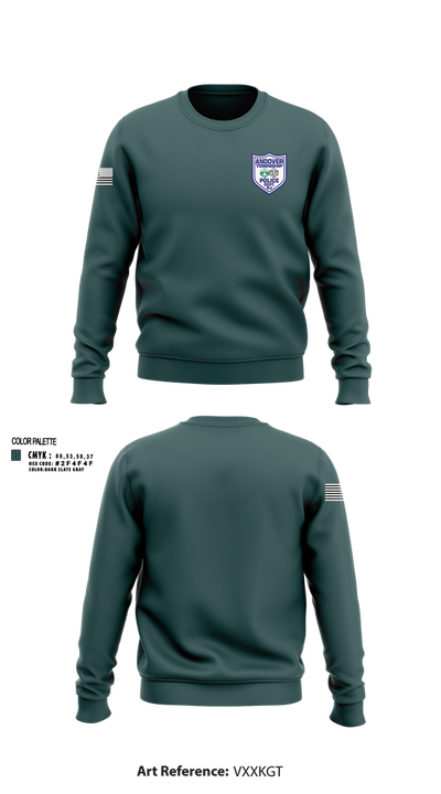 Andover Township Police Department 13076231 Crew Neck Sweatshirt - 103