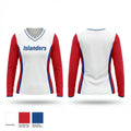 Islanders 95449571 Women's Long Sleeve V-neck Shirt - 1