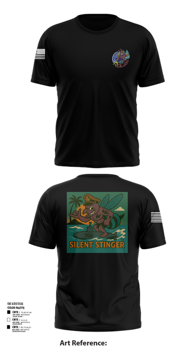 USS CHARLOTTE SSN 766 29981241 Short Sleeve Performance Shirt - 103