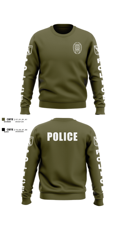 Astatula Police Department 20929188 Crew Neck Sweatshirt - 4