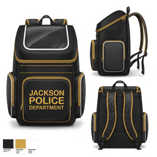Gear Bag, Jackson Police Department, Police, Teamtime, Team time, sublimation, custom sports apparel, team uniforms, spirit wear, spiritwear, sports uniforms, custom shirts, team store, custom team store, fundraiser sports, apparel fundraiser