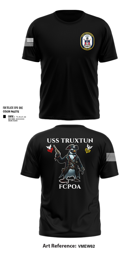 Short Sleeve Performance Shirt, USS TRUXTUN DDG 103, Navy, Teamtime, Team time, sublimation, custom sports apparel, team uniforms, spirit wear, spiritwear, sports uniforms, custom shirts, team store, custom team store, fundraiser sports, apparel fundraiser