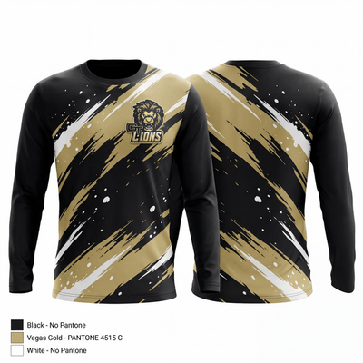 Gt lions 92658030 Long Sleeve Performance Shirt 1