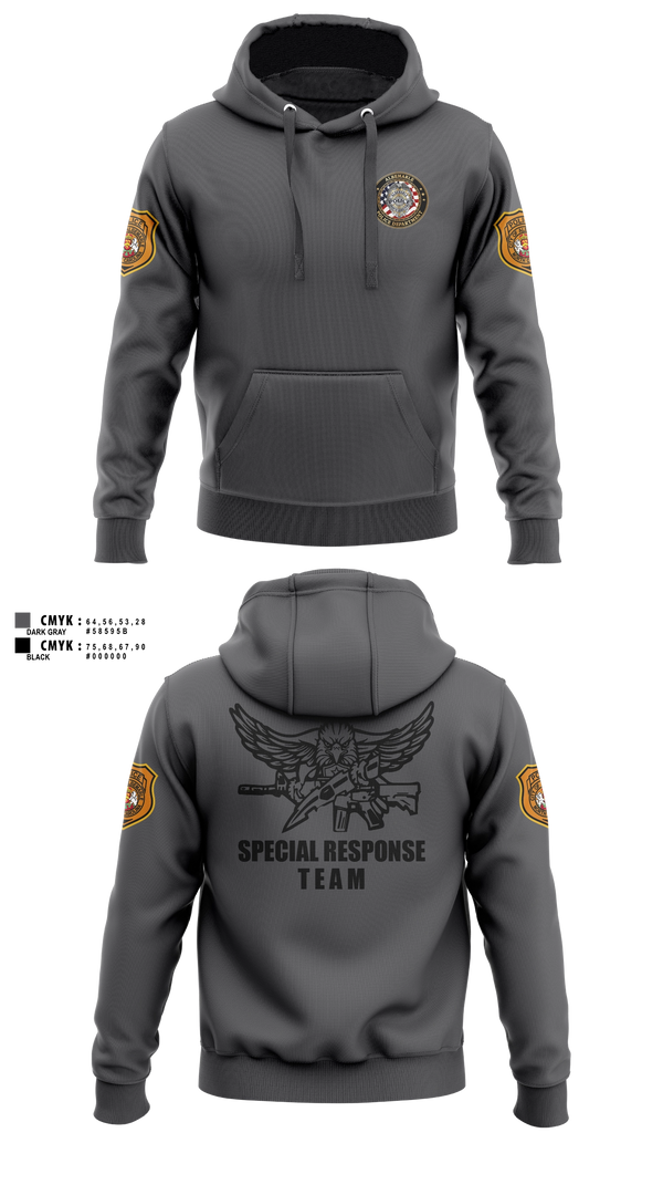 Hoodie, Special Response Team, Police, Teamtime, Team time, sublimation, custom sports apparel, team uniforms, spirit wear, spiritwear, sports uniforms, custom shirts, team store, custom team store, fundraiser sports, apparel fundraiser