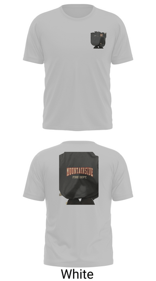 Old School Cotton Feel Shirt, Mountainside Fire Department, Fire Department, Teamtime, Team time, sublimation, custom sports apparel, team uniforms, spirit wear, spiritwear, sports uniforms, custom shirts, team store, custom team store, fundraiser sports, apparel fundraiser