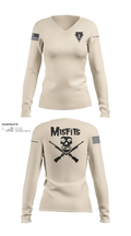 2/11 killer troop 669817 Women's Long Sleeve V-neck Shirt - 21